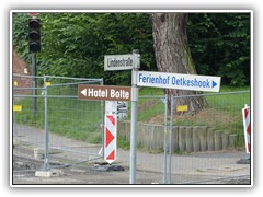 Baumaßnahme Mehringer Straße / Lindenstraße