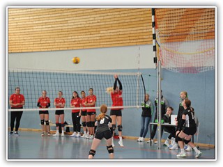 Block am Ball vorbei