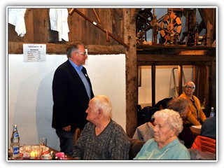 Frank Kenning bedankt sich für die Gastfreundschaft