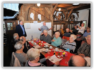 Frank Kenning und Lüdiger Liehmann begrüßen die Gäste